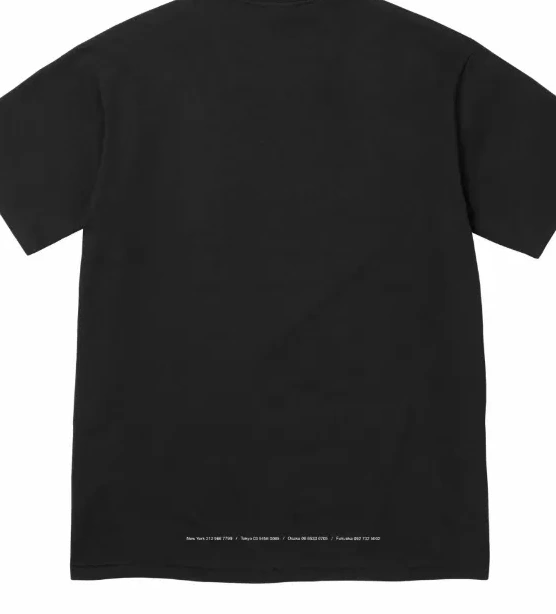 Short SS24 Tunnel S-XL Space and Time T-shirt White Sleeve Tunnel Tee Black 0822